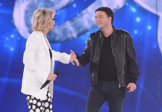 Renzi e De Filippi