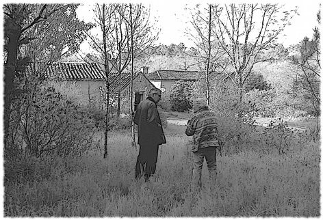 Domaine de la certitude, 15 aprile 2016, Jacques e Stefano. 