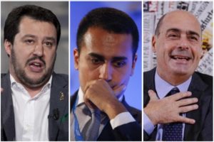 salvini-dimaio-zingaretti